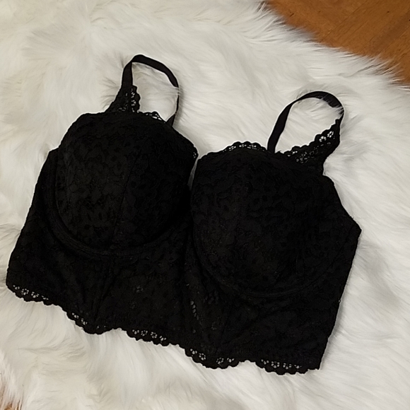 Victoria's Secret Other - Victoria Secret Black Lace Corset Bra